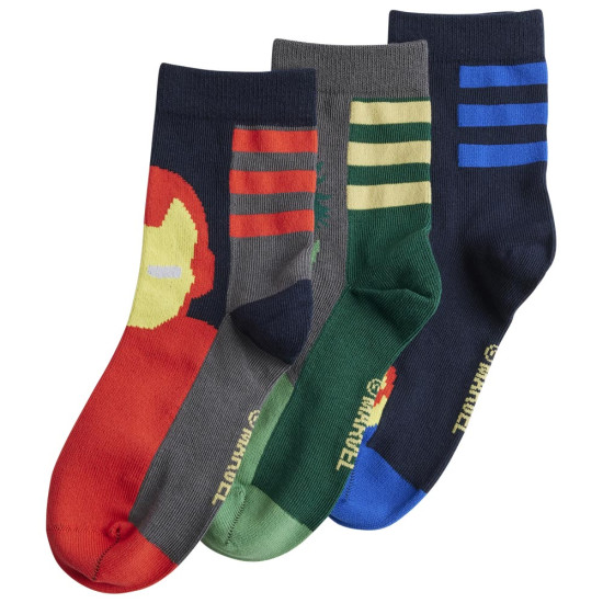 Adidas Παιδικές κάλτσες x Marvel Avengers Socks 3 pairs
